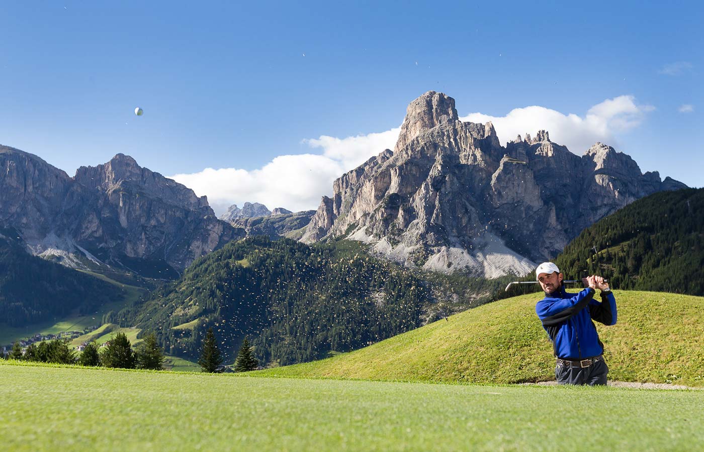 Giocare a golf in Alta Badia